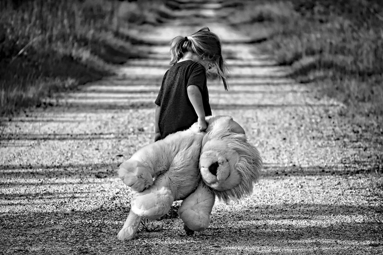 Enfant et peluche — Jean-Claude Fortor
